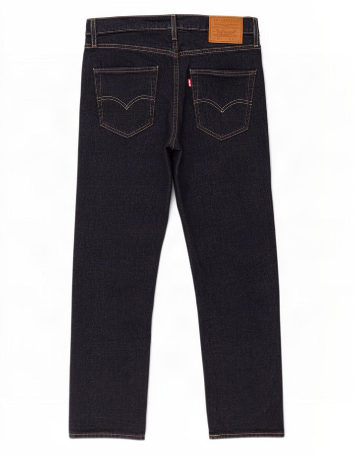 Levi's Masculino 511 Slim Jeans W31 L32 Azul Marinho Algodão