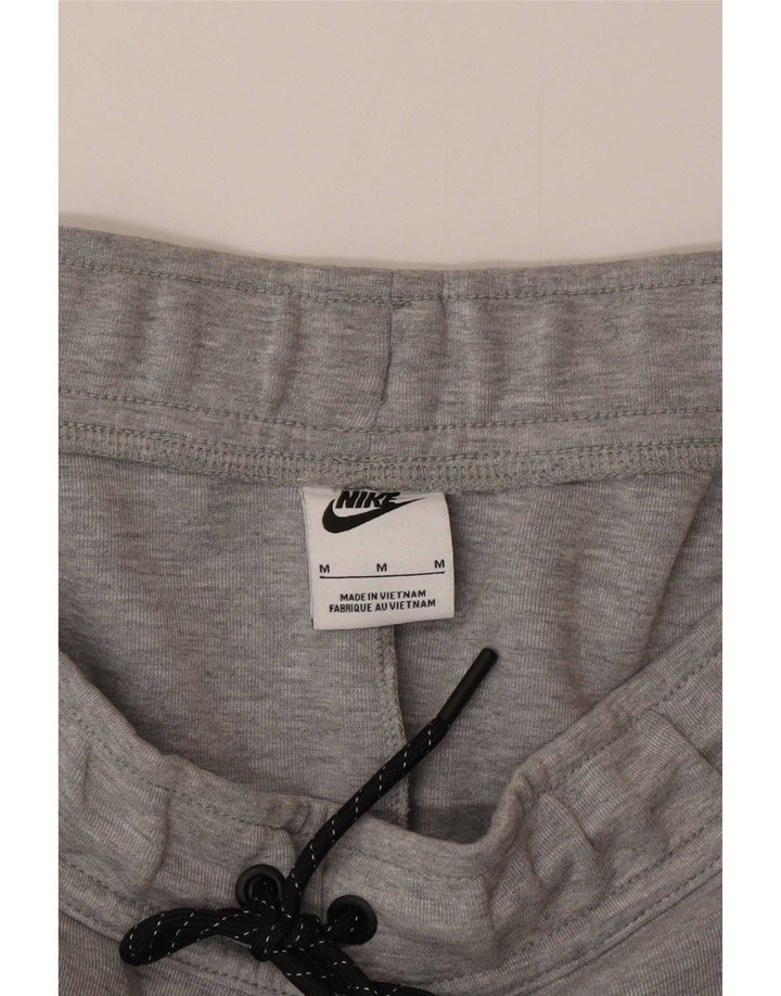 Calça de treino masculina Nike joggers cinza médio algodão