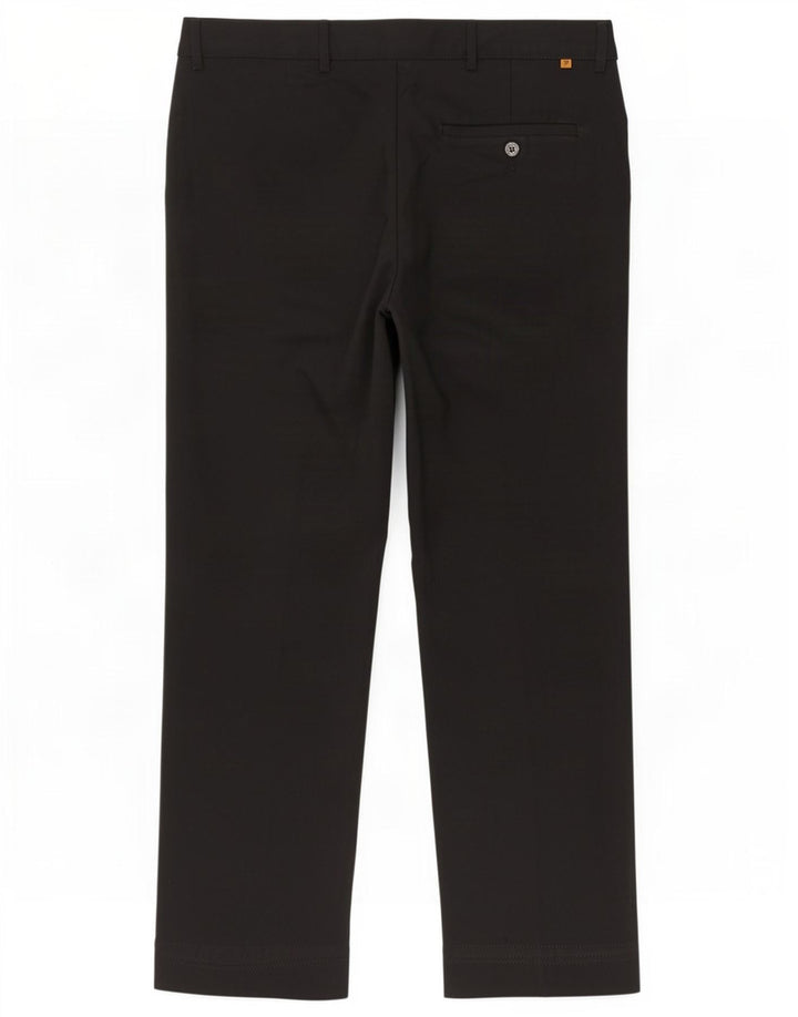 Calça feminina reta casual Farah W36 L27 poliéster preto