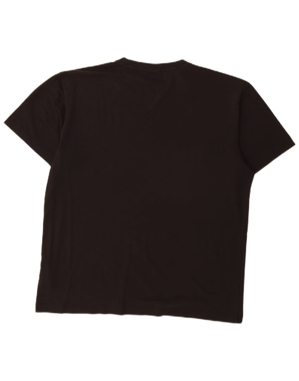 Tommy Hilfiger Camiseta masculina gráfica Top 2XL Preto