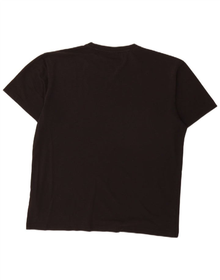 Tommy Hilfiger Camiseta masculina gráfica Top 2XL Preto