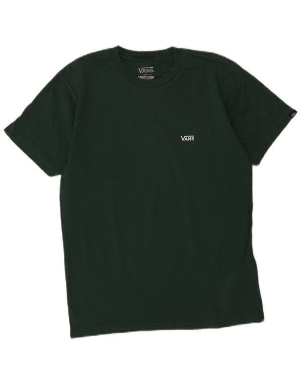 Camiseta Vans Masculina Classic Fit Top Pequeno Algodão Verde
