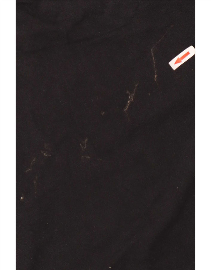 Carhartt Camiseta masculina gráfica top pequeno algodão preto