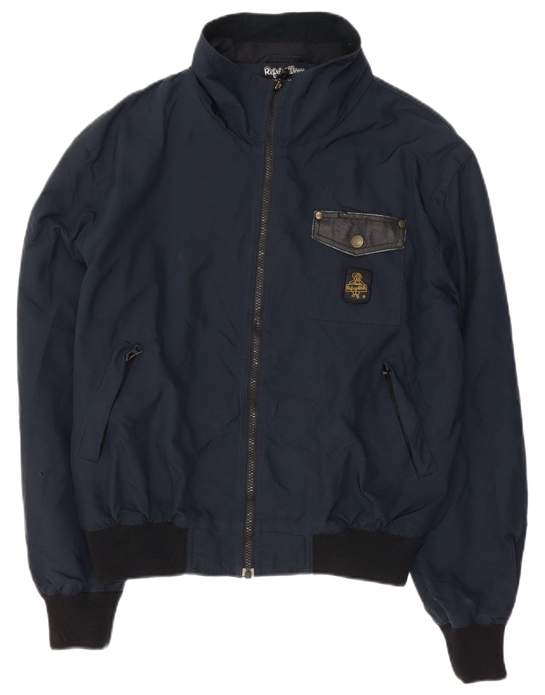 Refrigiwear Mens Cruz Bomber Jacket UK 40 Grande Poliéster Azul Marinho