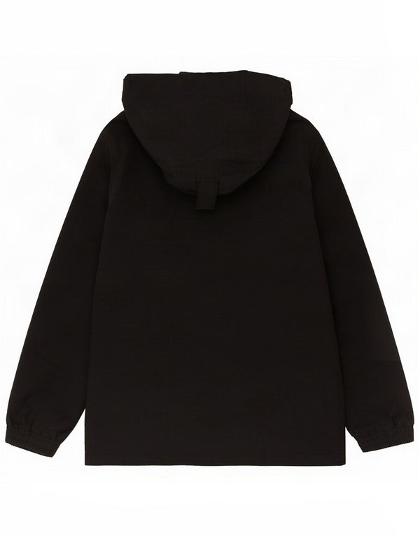 Mountain Warehouse Girls Jaqueta corta-vento com capuz 11-12 anos Preto