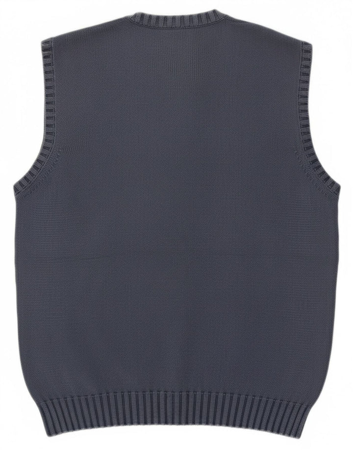 Regata masculina Kappa com colete XL de algodão azul