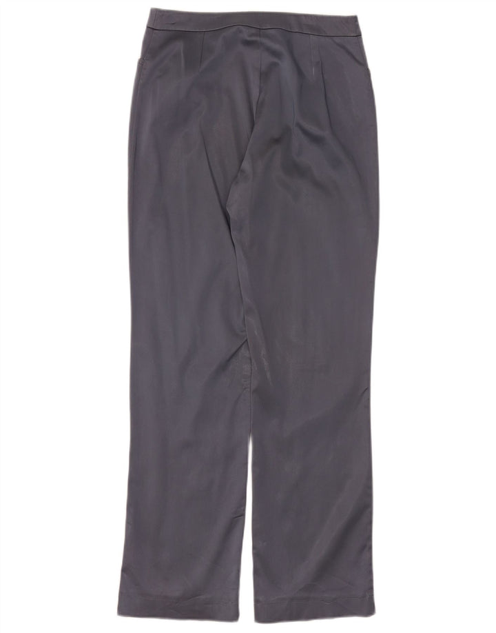 Calça casual reta feminina Max & Co. W28 L29 azul marinho
