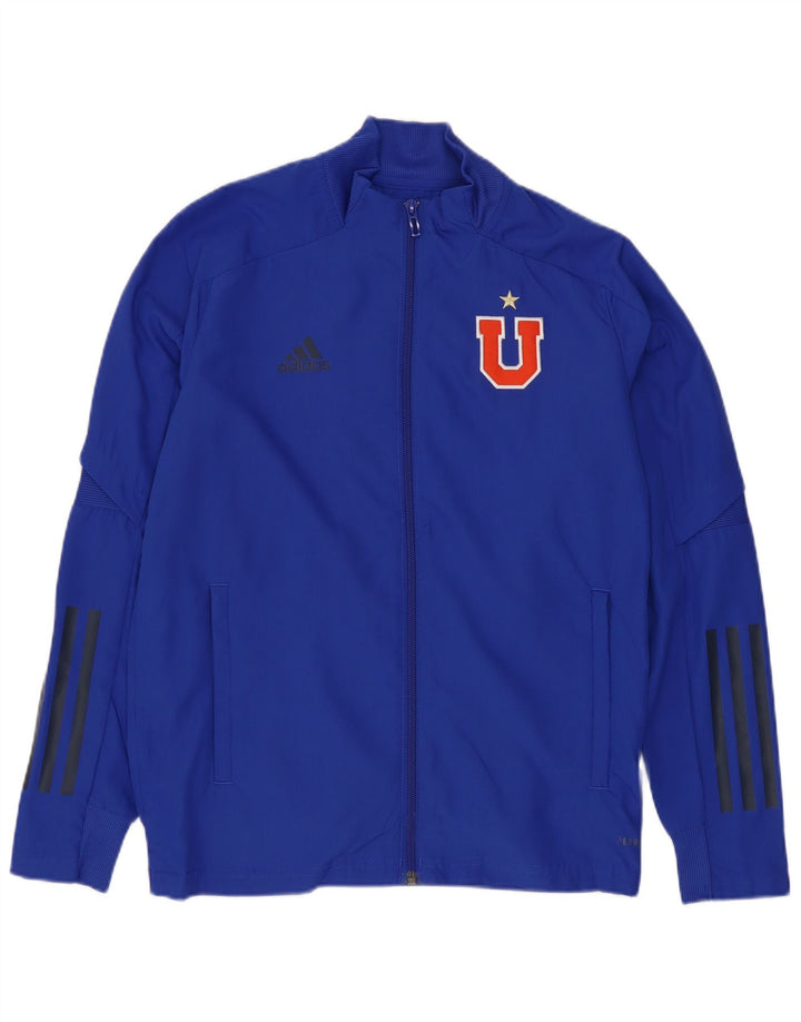 Jaqueta Adidas Boys Aeroready Graphic Tracksuit 9-10 anos Azul