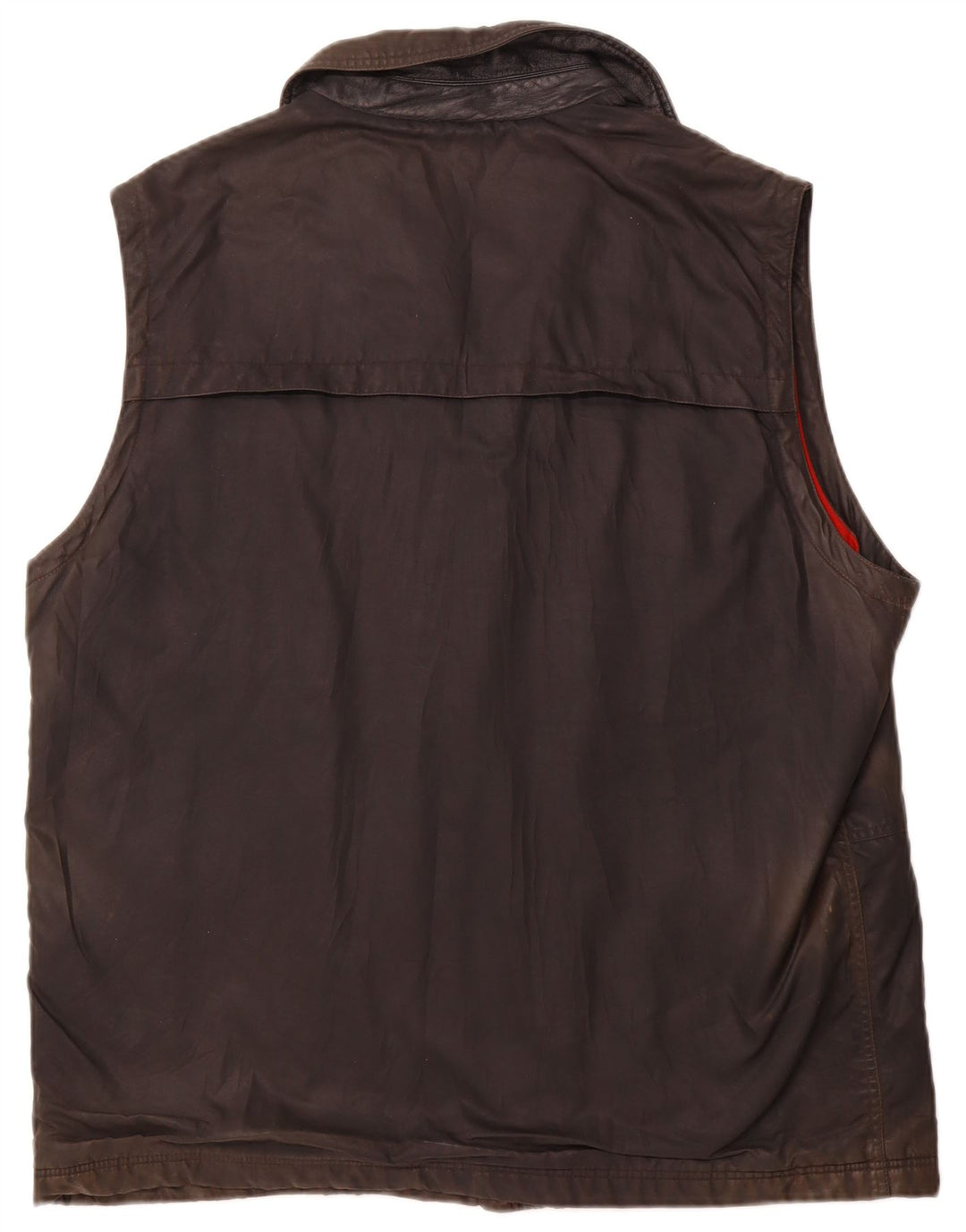 Jaqueta masculina de algodão encerado para iate Paul & Shark Reino Unido 46 3XL poliéster preto