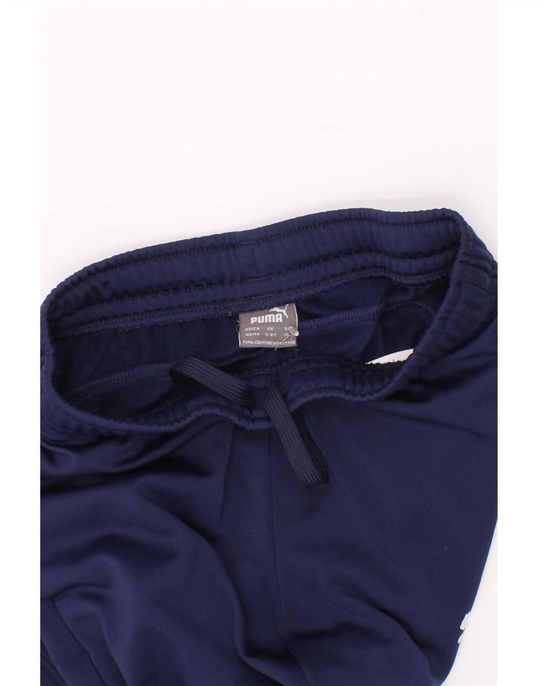 Calças de treino Puma menino 7-8 anos azul marinho poliéster