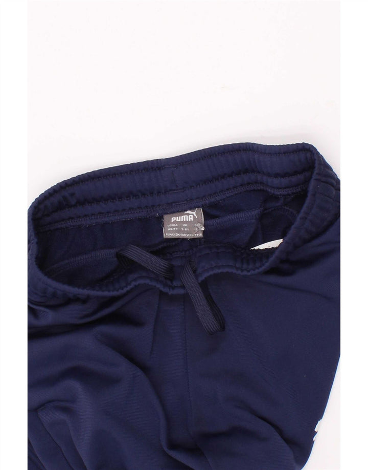 Calças de treino Puma menino 7-8 anos azul marinho poliéster