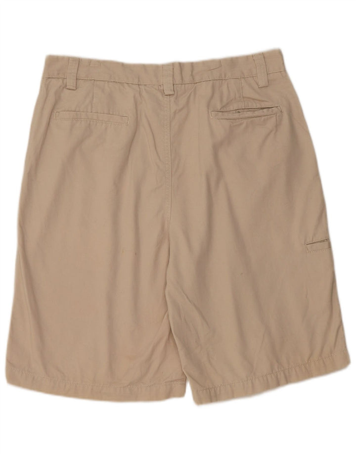 Shorts cargo masculino Dockers W34 grande algodão bege