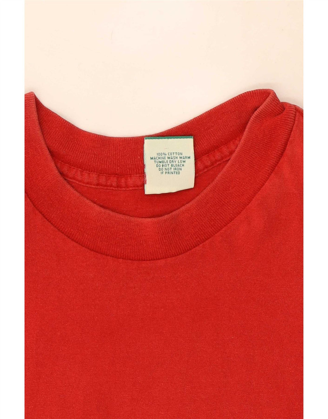 Camiseta gráfica masculina Levi's Top grande de algodão vermelho
