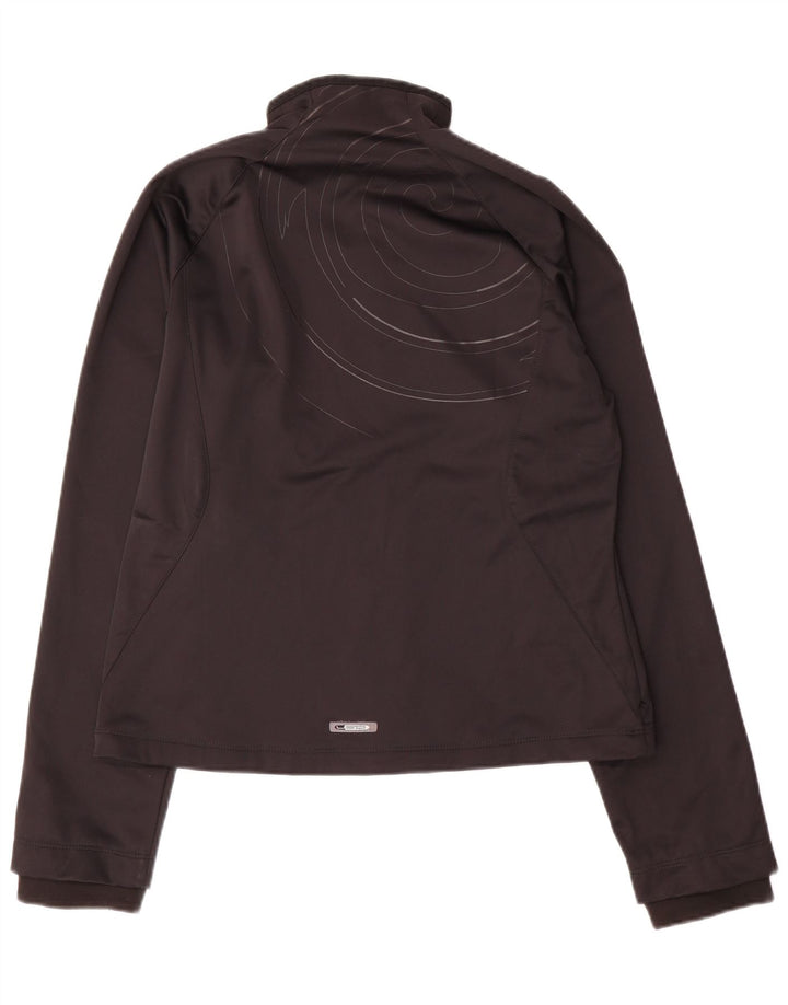Jaqueta feminina Puma Graphic Tracksuit Top UK 14 Médio Preto