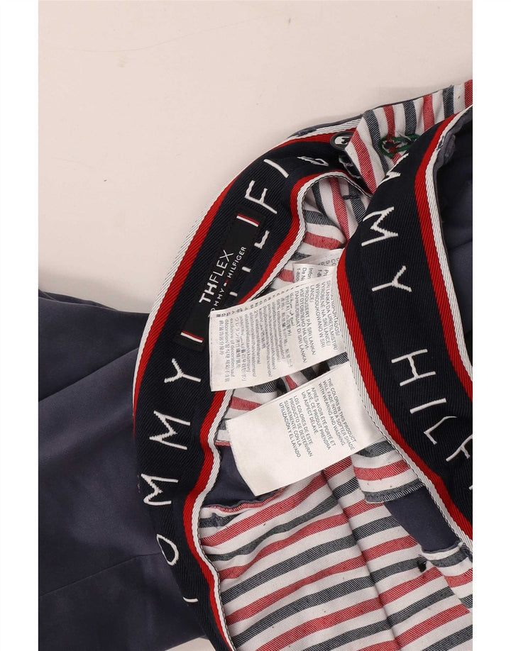 Tommy Hilfiger Mens Chino Shorts W32 Médio Algodão Azul Marinho
