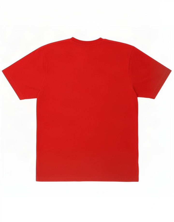 Camiseta masculina gráfica Umbro Top grande poliéster vermelho