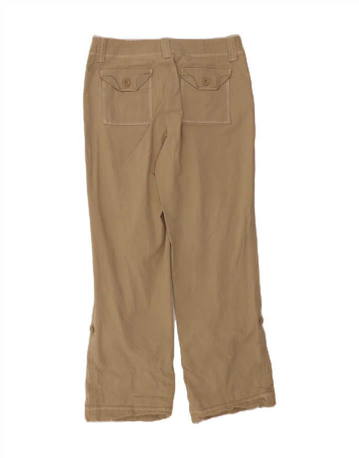 EDDIE BAUER Womens Straight Chino Trousers US 10 Large W32 L30 Beige Vintage Eddie Bauer and Second-Hand Eddie Bauer from Messina Hembry 