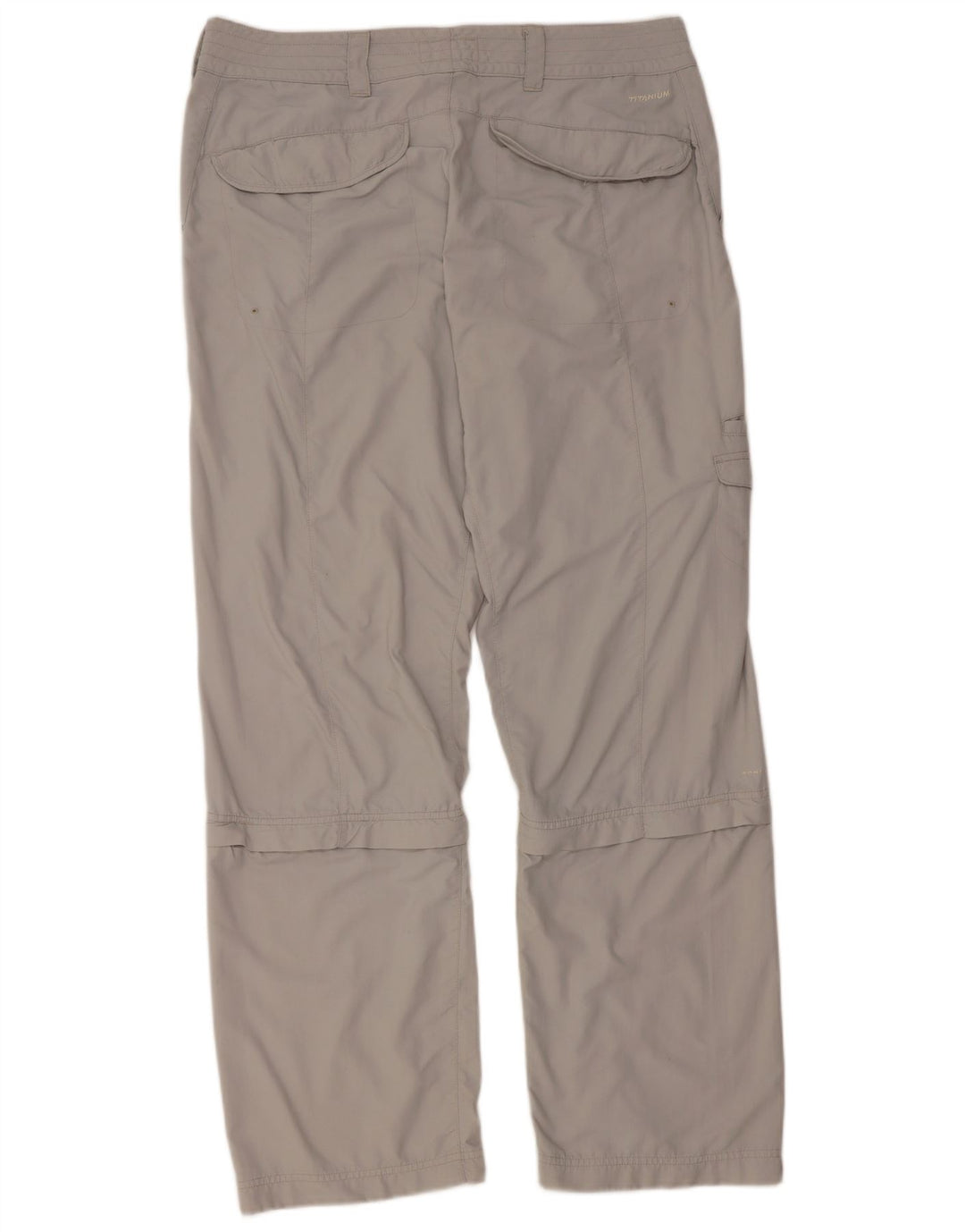 Calça cargo regular feminina COLUMBIA Titanium US 14 XL W36 L31 cinza