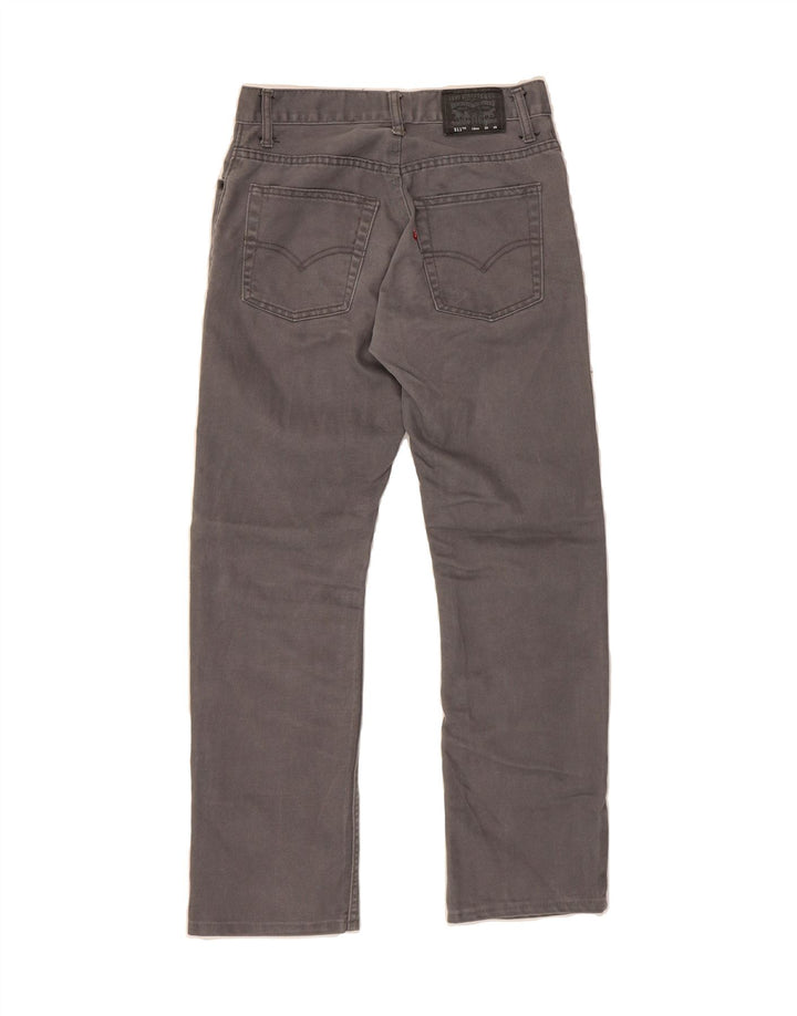 LEVI'S Boys 511 Slim Jeans 15-16 Years W29 L29 Grey Cotton Vintage Levi's and Second-Hand Levi's from Messina Hembry 