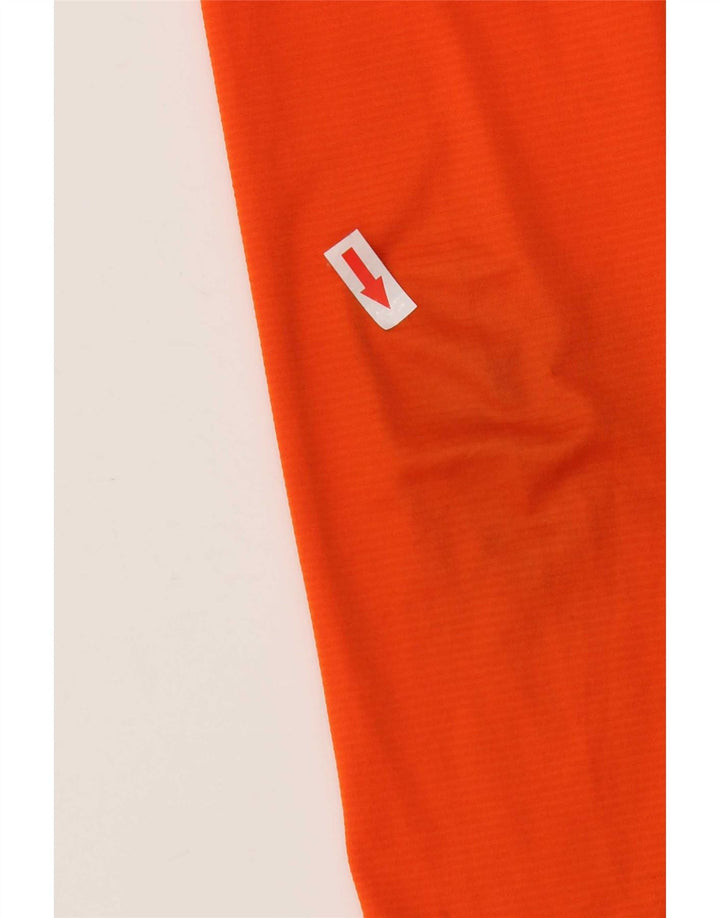 Top Adidas Aeroready Menino Manga Comprida 11-12 Anos Laranja Poliéster