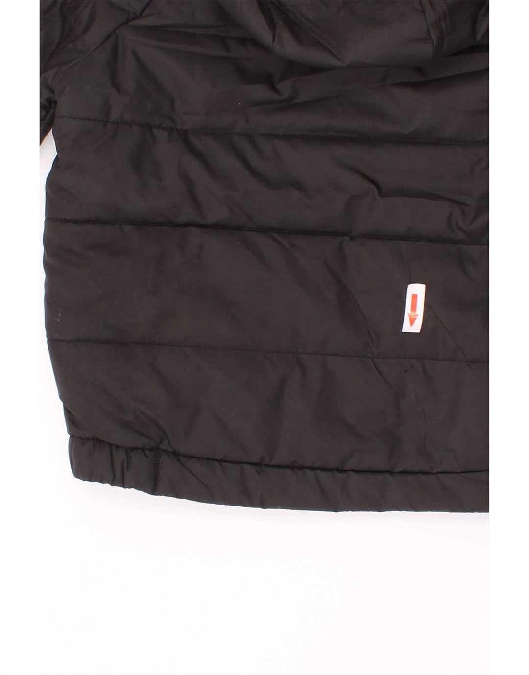 Jaqueta acolchoada com capuz para meninos The North Face 18-24 meses poliéster preto