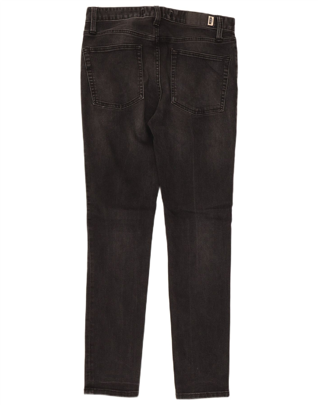 Jeans skinny masculino Superdry W30 L29 algodão preto