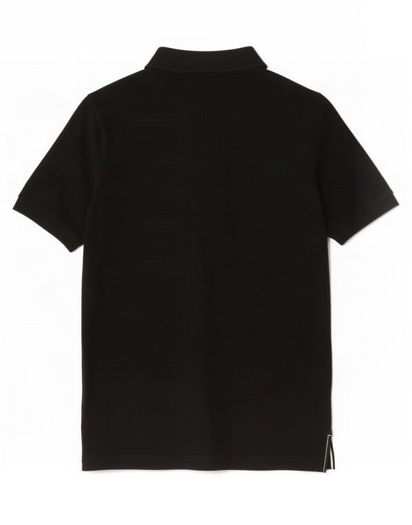 Camisa polo Nike Boys 10-11 anos médio preto algodão