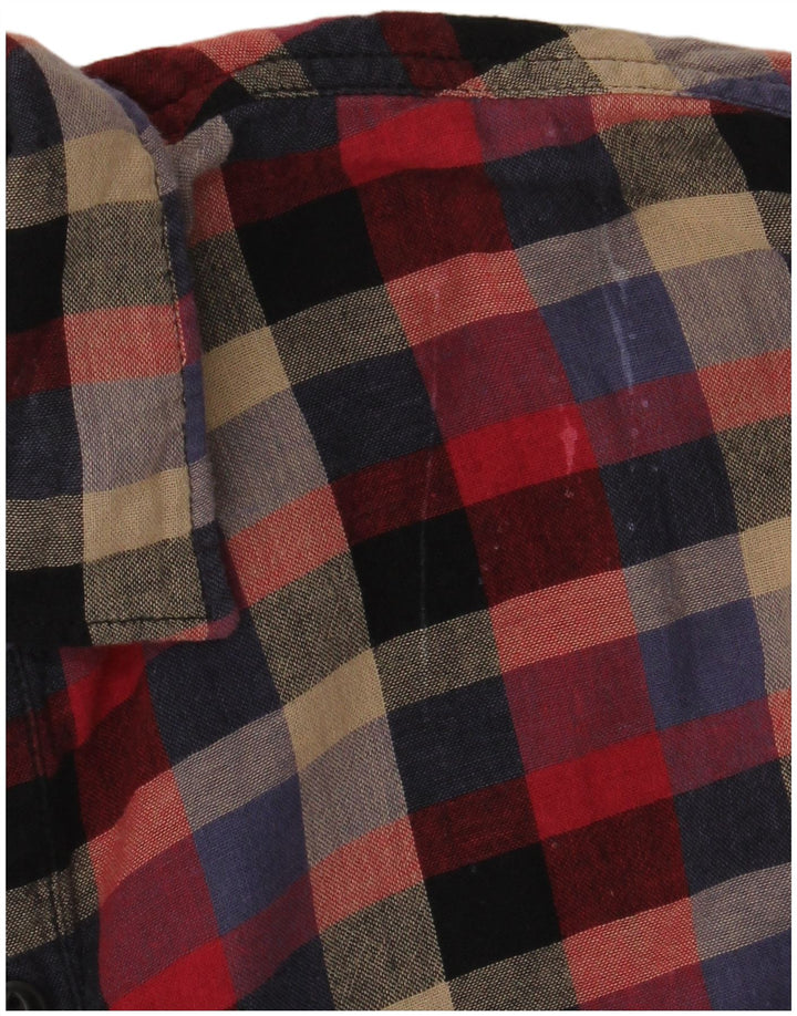 Camisa masculina de flanela Levi's Lumberjack Slim Fit grande xadrez multicolorida