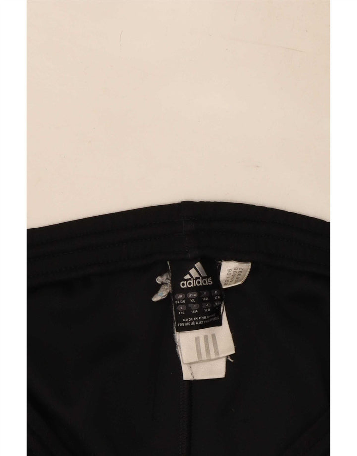 Calças de treino Adidas meninos 15-16 anos preto poliéster