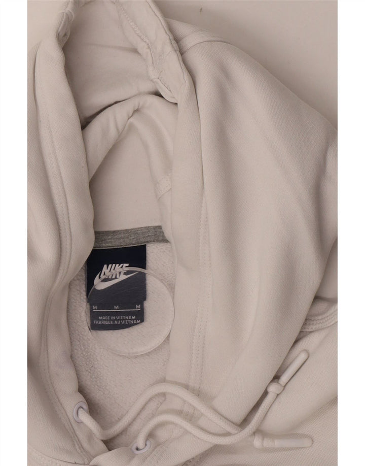 Nike Mens Hoodie Jumper Médio Branco