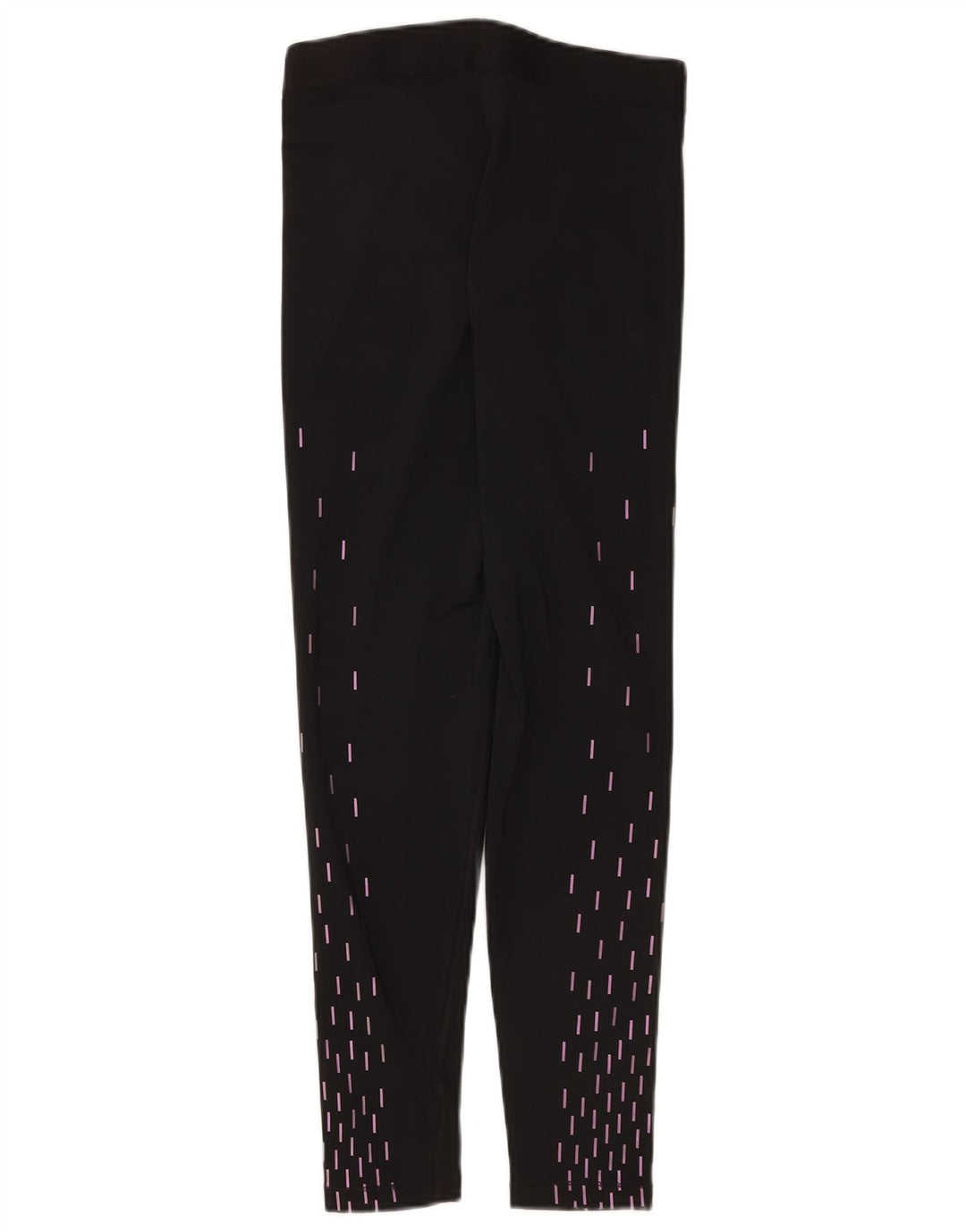Leggings Nike Dri Fit Graphic UK 12 Médio Preto Geométrico