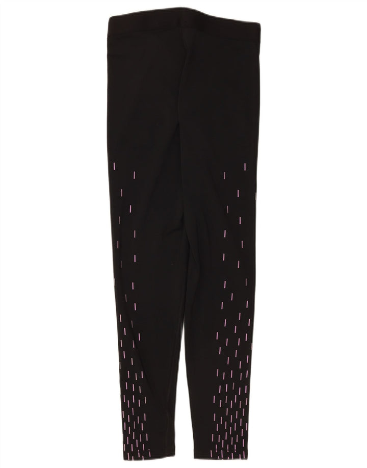 Leggings Nike Dri Fit Graphic UK 12 Médio Preto Geométrico
