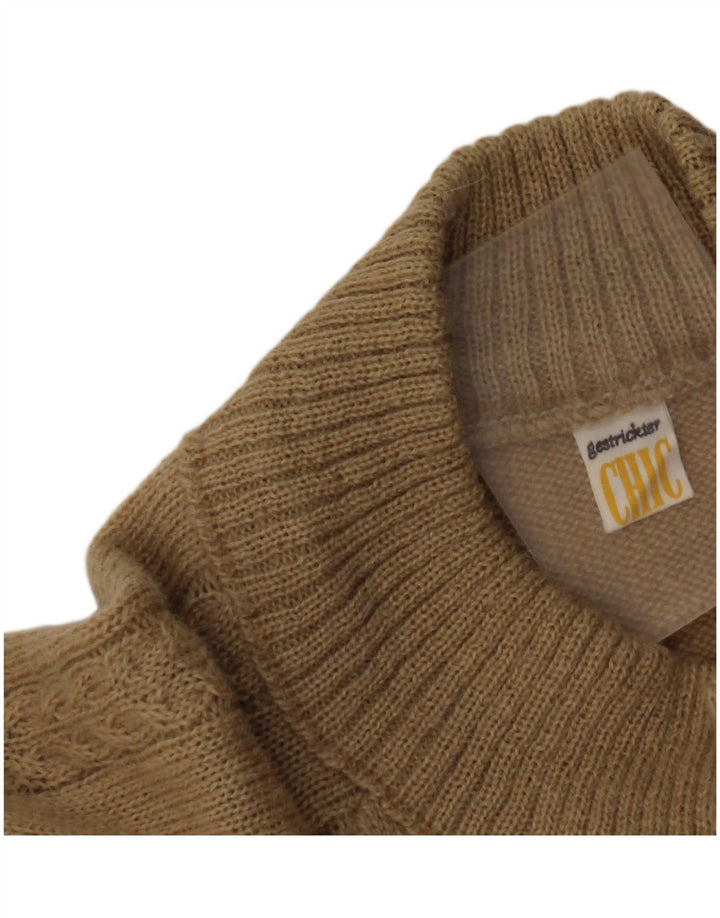 Suéter cardigã feminino CHIC IT 48 XL bege