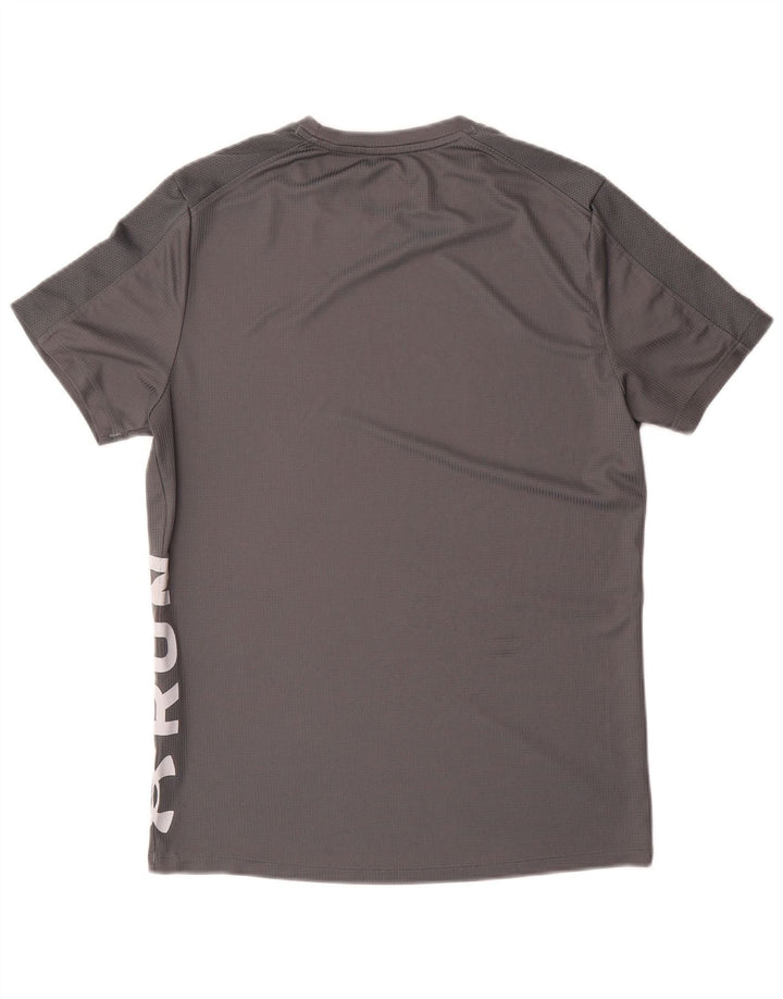 UNDER ARMOUR Camiseta masculina Heat Gear Graphic Top poliéster cinza médio