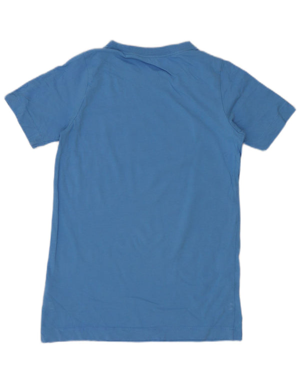 Camiseta Nike Boys Regular Graphic Top 10-11 Anos Médio Azul Algodão Esportivo