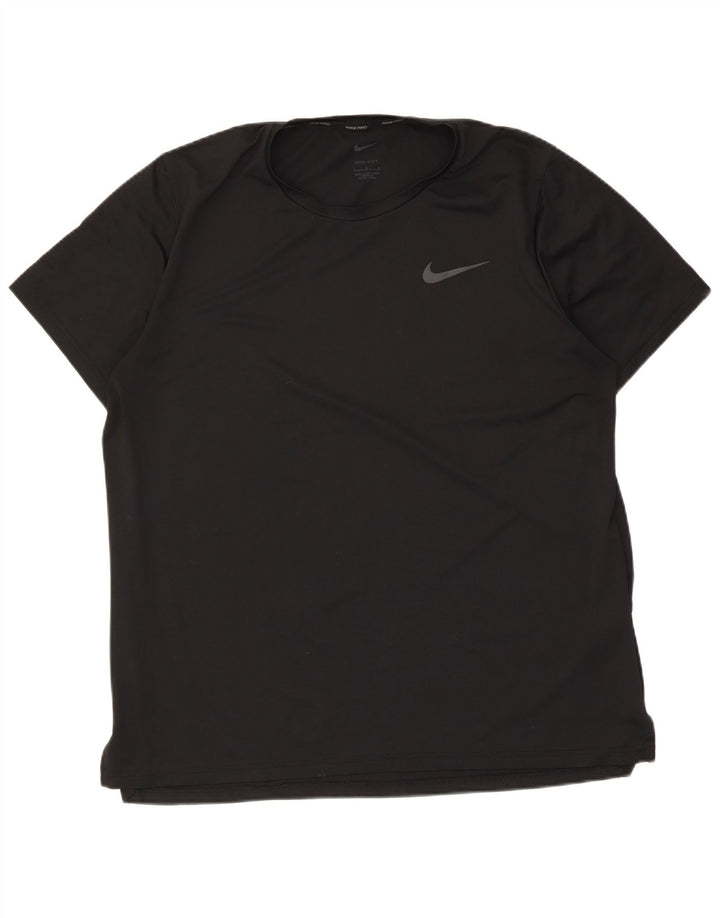 Camiseta Nike Masculina Dri Fit Top Grande Poliéster Preto
