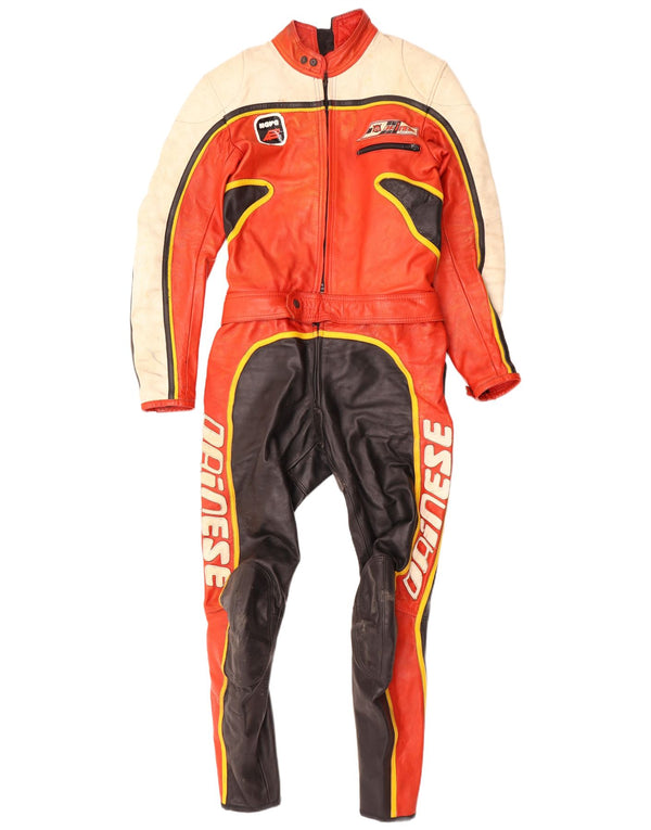 Dainese masculino moto gráfico conjunto de 2 peças IT 50 médio W32 L29 vermelho