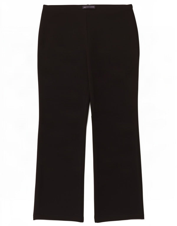 Calça casual feminina Marks & Spencer Bootcut Reino Unido 14 grande W32 L30 preta