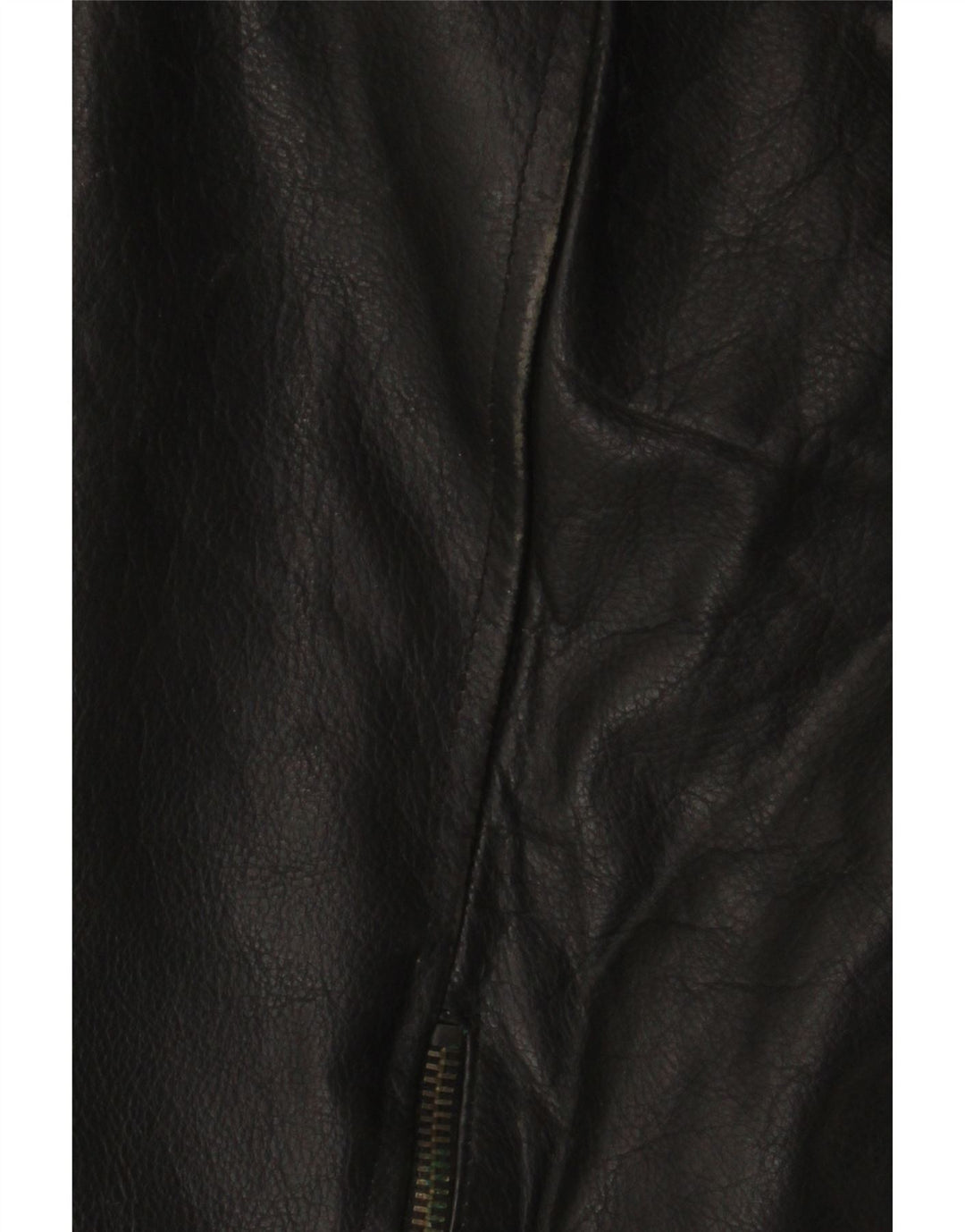 Jaqueta de couro masculina vintage IT 56 3XL couro preto