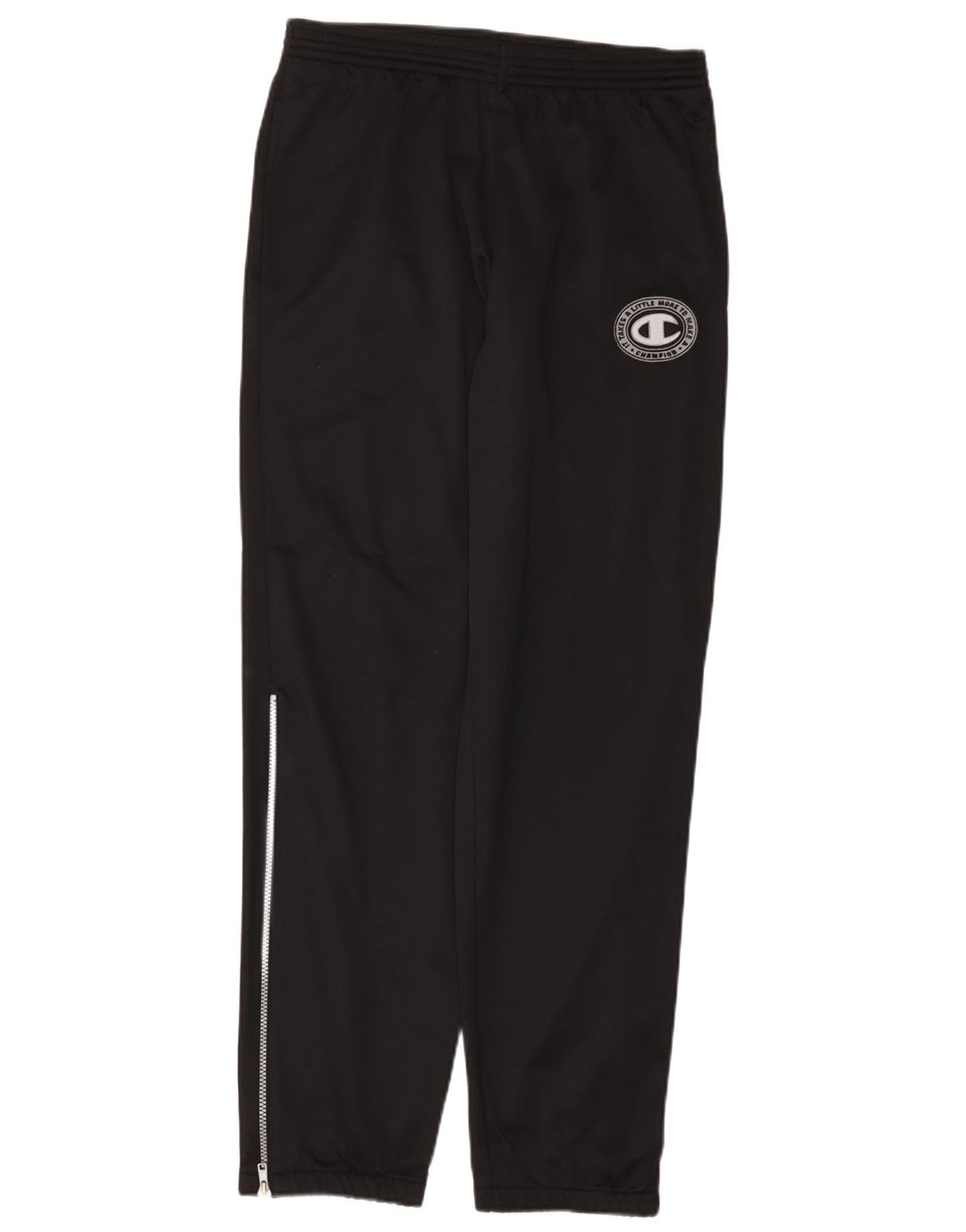 Calça de treino masculina Champion poliéster preto médio