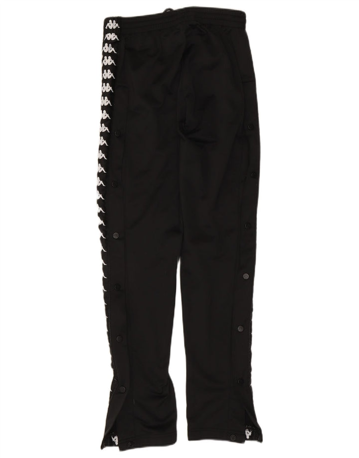 Calça masculina Kappa Graphic Tracksuit pequena preta