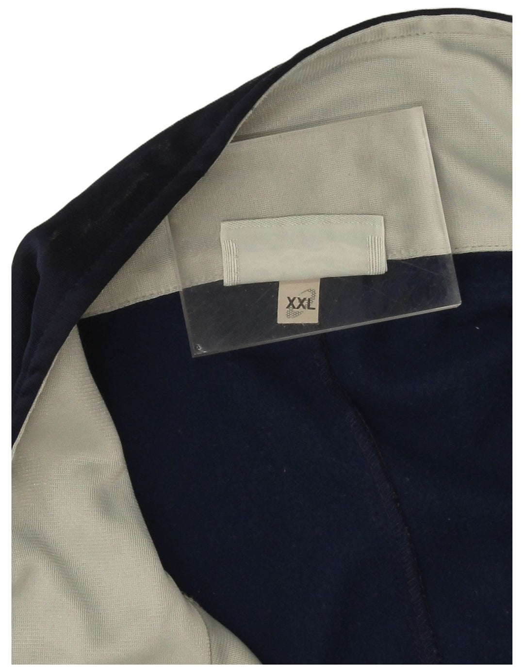 Asics Mens Tracksuit Top Jacket 2XL Cinza Colourblock Poliéster
