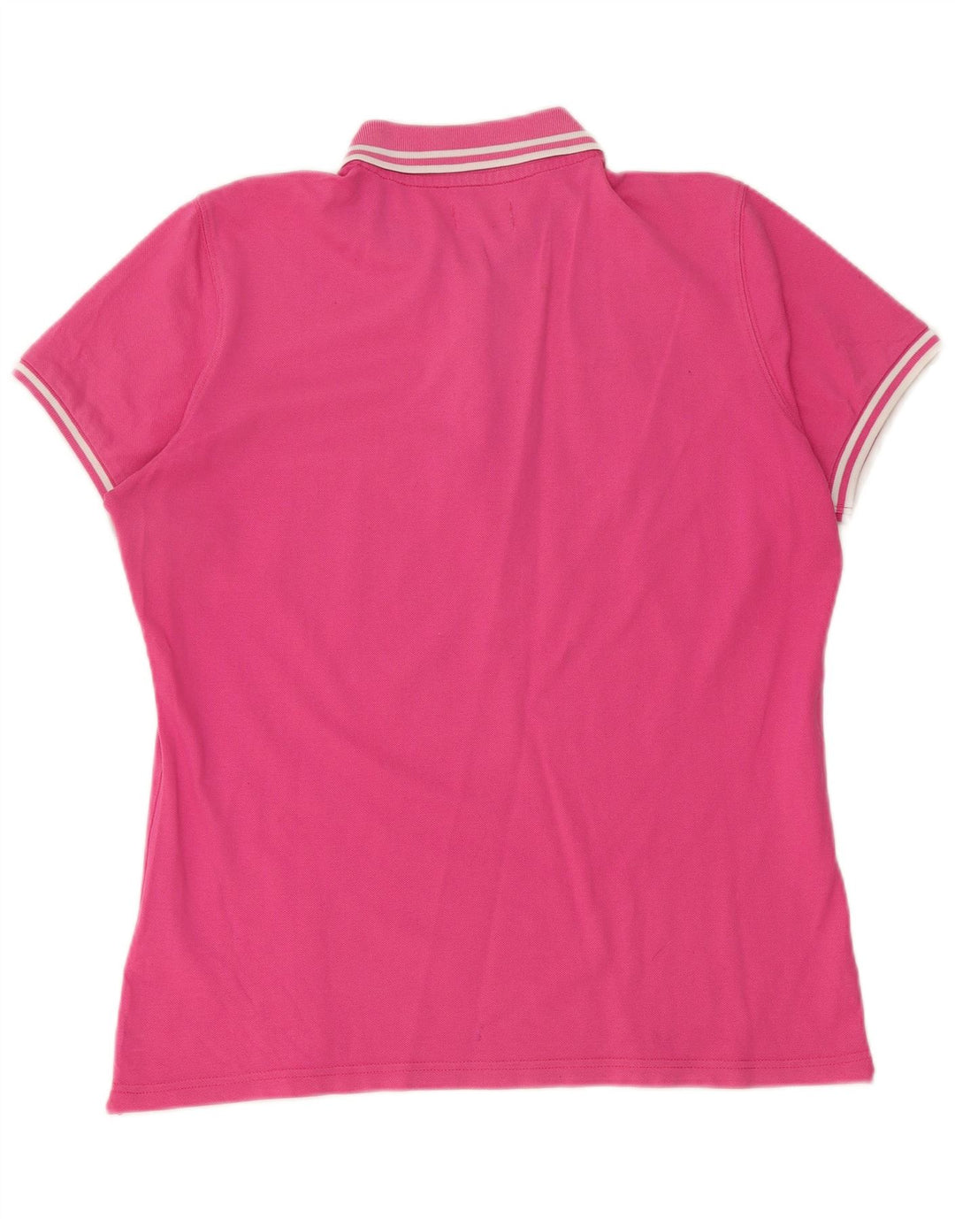 Camisa pólo feminina SERGIO TACCHINI UK 20 2XL algodão rosa