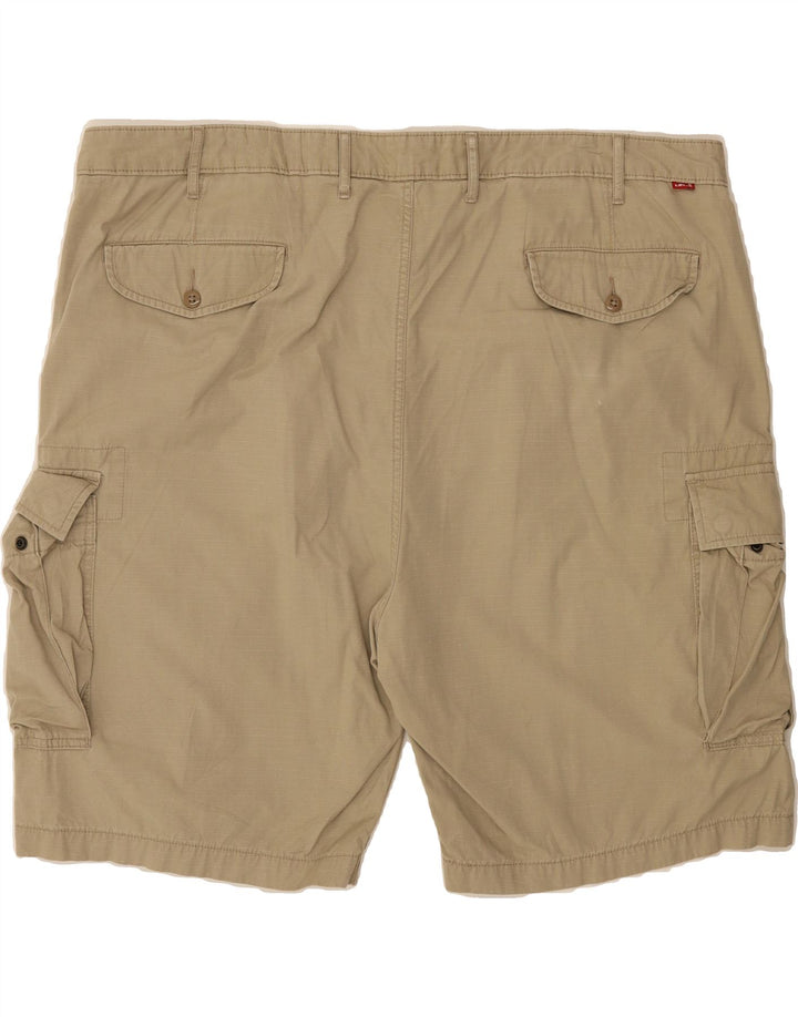 LEVI'S Mens Cargo Shorts W48 4XL Beige Cotton Vintage Levi's and Second-Hand Levi's from Messina Hembry 