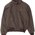 Jaqueta bomber masculina com capuz Cape Horn UK 44 2XL poliamida marrom