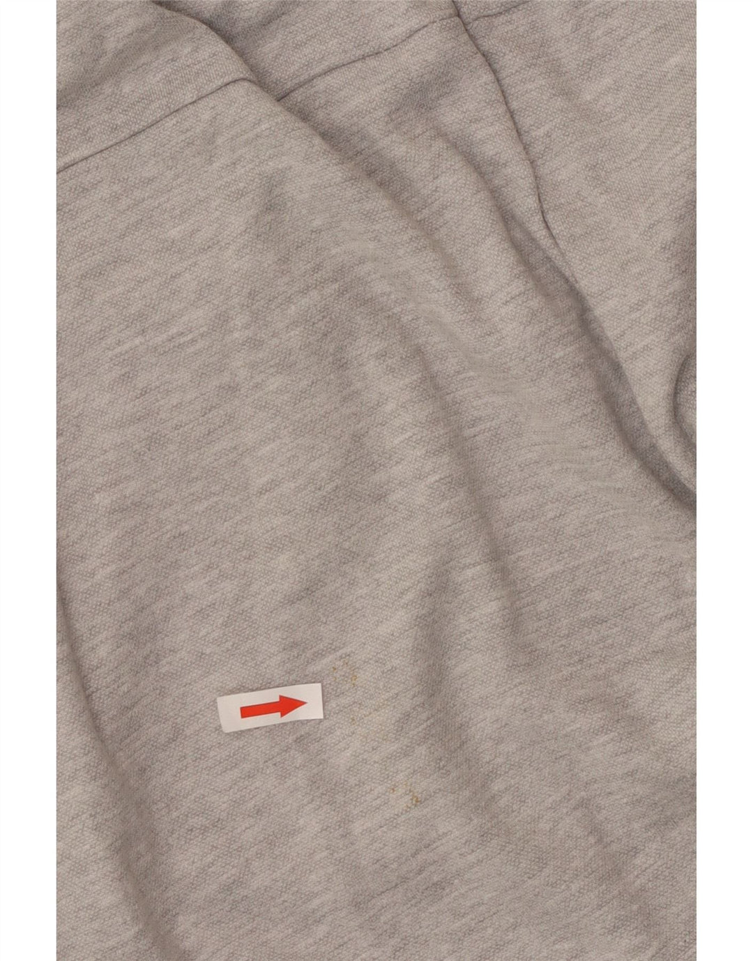 Zara Mens Crop Tracksuit Calças Joggers XL Cinza Algodão