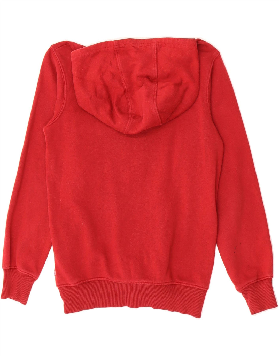 LEVI'S Girls Graphic Hoodie Jumper 13-14 Years Red Cotton Vintage Levi's and Second-Hand Levi's from Messina Hembry 