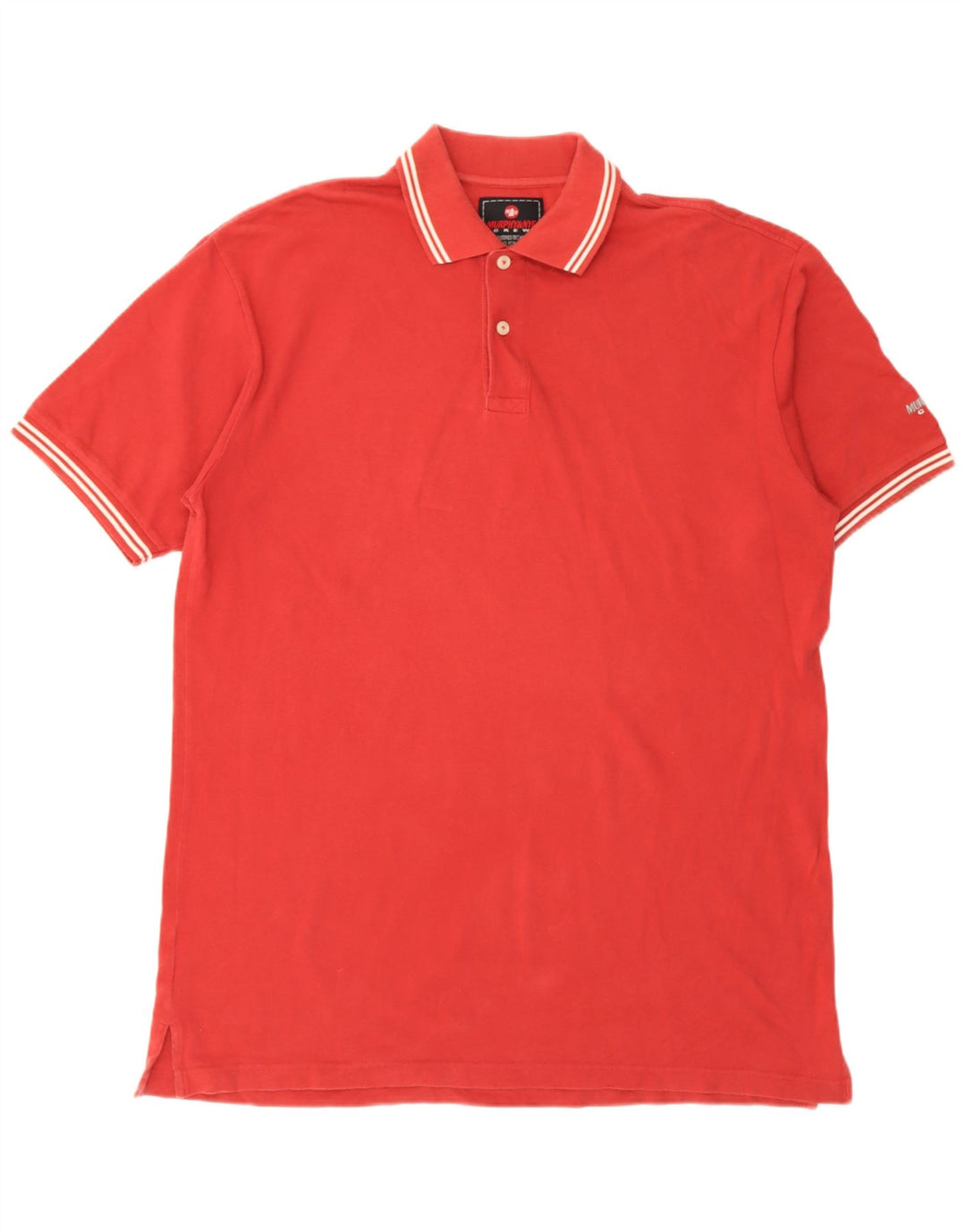 Camisa polo masculina Murphy & Nye 2XL algodão vermelho