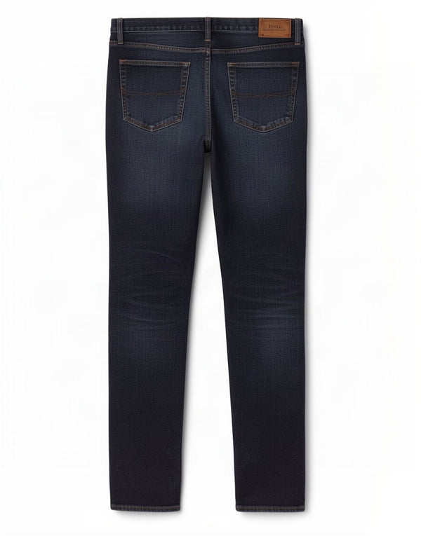 Polo Ralph Lauren Masculino Slim Jeans W32 L32 Azul Marinho Algodão