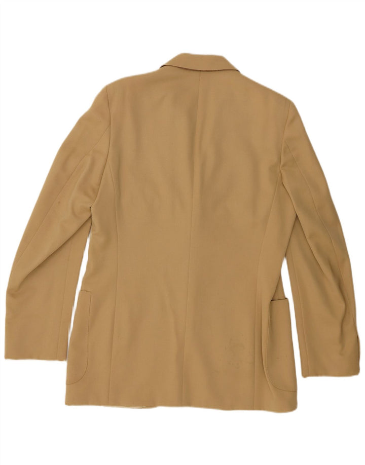 Jaqueta blazer masculina vintage com 2 botões IT 50 grande bege